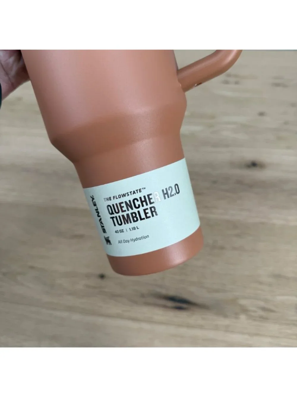 Stanley 40oz Quencher H2.0 Flowstate Tumbler Toast Brown Straw Water Bottle NIB - Picture 4 of 7